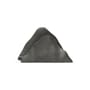Yama Letter holder metal black / Recycled aluminium - L 16.5 x H 9.5 cm - Ferm Living