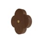 Patère Andrée bois marron Small / Ø 7 cm - Hartô