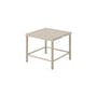 Sgabello T37 Tressé metallo beige / Seduta in tessuto - Tolix
