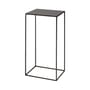 Table basse Slim Irony métal noir / 31 x 31 x H 64 cm - Zeus