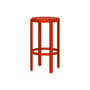 Barhocker Doon metall rot / H 65 cm - NOO.MA