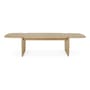 PI Coffee table natural wood / 155 x 58 x H 38 cm - Solid oak - Ethnicraft