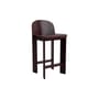 Sedia da bar Chisel 35 Low legno rosso / H 65 cm - Hay