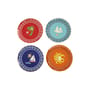 Dessertteller Playa keramik bunt / 4er-Set – Ø 16,5 cm - Jonathan Adler