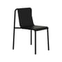 Panorama Stacking chair metal black - TIPTOE