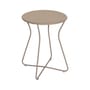 Cocotte Stool metal beige / End table - H 45 cm / Metal - Fermob