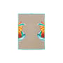 Specchio Toiletpaper materiale plastico multicolore / Mani & serpenti - Seletti