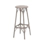 Barhocker A.I. LIGHT plastikmaterial grau / H 75 cm - Von künstlicher Intelligenz entworfen / Recycelt - Kartell