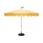 Parasol Pensol jaune / Ø 350 cm - Base noire incluse - Fatboy