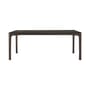 PI Rectangular table wood brown / 200 x 95 cm - 8 people - Ethnicraft