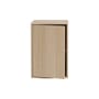 Regal Stacked holz natur / Breite 43 x 65 cm – Mit Tür - Muuto