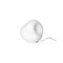 Hoba Midi Table lamp glass white / Ø 19 cm - Foscarini