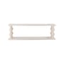 Salino Wall shelf wood white / W 80 x H 26 cm - Bloomingville