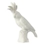 Décoration Cacatoès céramique blanc / Porcelaine - H 33 cm - POLSPOTTEN