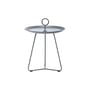Eyelet Small Coffee table metal grey Ø 45 x H 46,5 cm - Houe