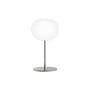 Lampe de table Glo-Ball T1 verre blanc / H 60 cm - Soufflé bouche - Flos