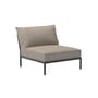 Lounge Sessel Level 2 textil beige / Extra weiche Rückenlehne - Houe