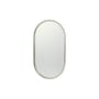 Miroir mural Angui Wide métal argent / 60 x 100 cm - AYTM