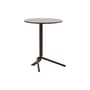 Table d'appoint Lift bois marron / Hauteur réglable 56,5 à 74 cm - Normann Copenhagen