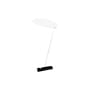 Koyoo LED Wireless rechargeable lamp metal paper white / Paper - USB charging - Ingo Maurer