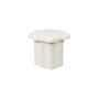 Sonja End table ceramic white / 42.5 x 46.5 x H 36 cm - BROSTE COPENHAGEN