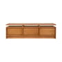 Console basse Ratio bois naturel / Meuble TV - L 140 x H 40 cm - Frama 
