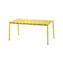 Table rectangulaire Aligned métal jaune / By Maarten Baas - 170 x 85 cm / Aluminium - valerie objects
