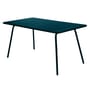 Table rectangulaire Luxembourg métal multicolore 6 personnes 143 x 80 cm / Modèle d'expo - Fermob