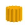 Tavolino Gear materiale plastico giallo /Sgabello - Slide