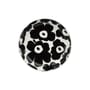 Suppenteller Unikko keramik schwarz / Ø 20,5 cm - Marimekko