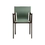 Fauteuil Venice cuir vert - Magis