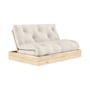 Schlafcouch Flip holz weiß / L 145 cm - 3 Positionen - KARUP