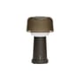 Lampe extérieur sans fil rechargeable Revolve LED marron - Fatboy