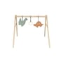 Portique d’éveil bébé Playground - Dinosaures bois naturel - NOBODINOZ