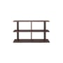 Regal Kona 2x2 holz braun / B 122.5 x H 72 cm - Ferm Living
