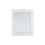 Specchio murale Francois Ghost materiale plastico trasparente 65 x 79 cm - Kartell