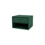 Comodino da parete Dash legno verde / Consol - L 35,4 x P 30 x H 24 cm - MONTANA
