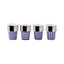 Mug Aunty céramique bleu / Set 4 - 300 ml - POLSPOTTEN