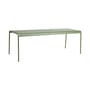 Table rectangulaire Palissade métal vert / 220 x 90 cm - Hay