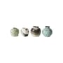 Vase 70s céramique multicolore / Set de 4 mini vases - HK LIVING