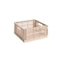 Colour Crate Basket plastic material pink Medium Square / 29.5 x 29.5 cm - Hay