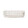 Cesto Ceramic ceramica bianco / Ovale - 30 x 15 cm / Fatto a mano - Ferm Living