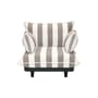 Fauteuil rembourré Paletti Lounge tissu marron - Fatboy