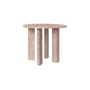 Table d'appoint Taula marbre rose / Ø 54.4 x H 45 cm - Marbre - Ferm Living