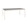 Table rectangulaire Calvi Minérale / 195 x 95 cm (8 personnes) - Plateau Dekton (aspect pierre) - Fermob