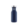 Carafe Stoppe-goutte métal verre bleu 1 L / Tissu technique - Eva Trio