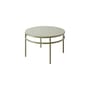 Couchtisch T37 metall grün / Ø 80 x H 49.5 cm - Tolix