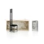 Hill House 1 Miniature wood black / Mackintosh (1903) - Vitra