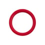 Miroir mural Duplum céramique rouge / Ø 48,3 cm - raawii