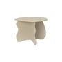 Table enfant Slope bois beige / Ø 71 x H 48 cm - Ferm Living